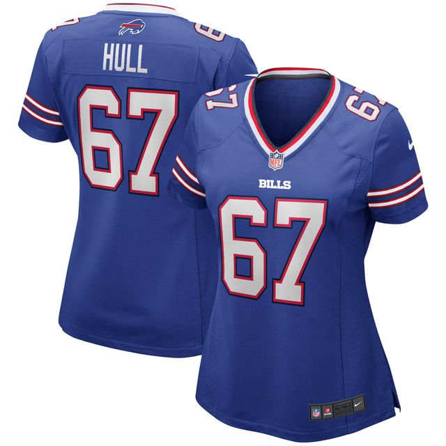 Maillot de joueur retraité Nike Kent Hull Royal Buffalo Bills Game pour femme