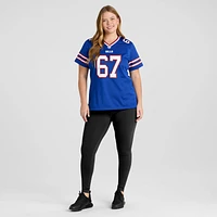 Women's Nike Kent Hull Royal Buffalo Bills Game Retired Player Jersey
