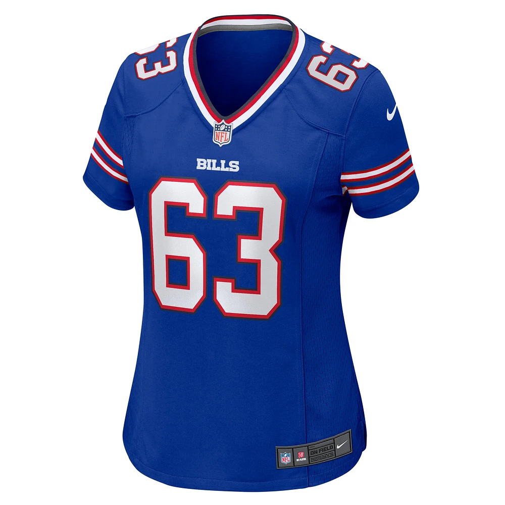 Women's Nike Kevin Jarvis  Royal Buffalo Bills Team Game Jersey