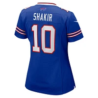 Maillot de match Nike Khalil Shakir Royal Buffalo Bills pour femme