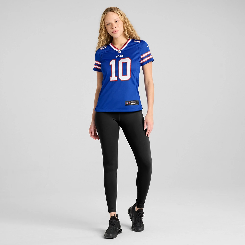 Maillot de match Nike Khalil Shakir Royal Buffalo Bills pour femme