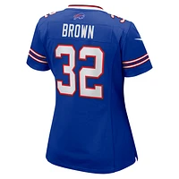 Women's Nike Kyron Brown Royal Buffalo Bills  Game Jersey