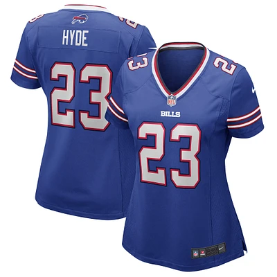 Maillot de match Nike Micah Hyde Royal Buffalo Bills pour femme