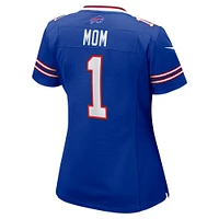 Women's Nike Number 1 Mom Royal Buffalo Bills Game Jersey