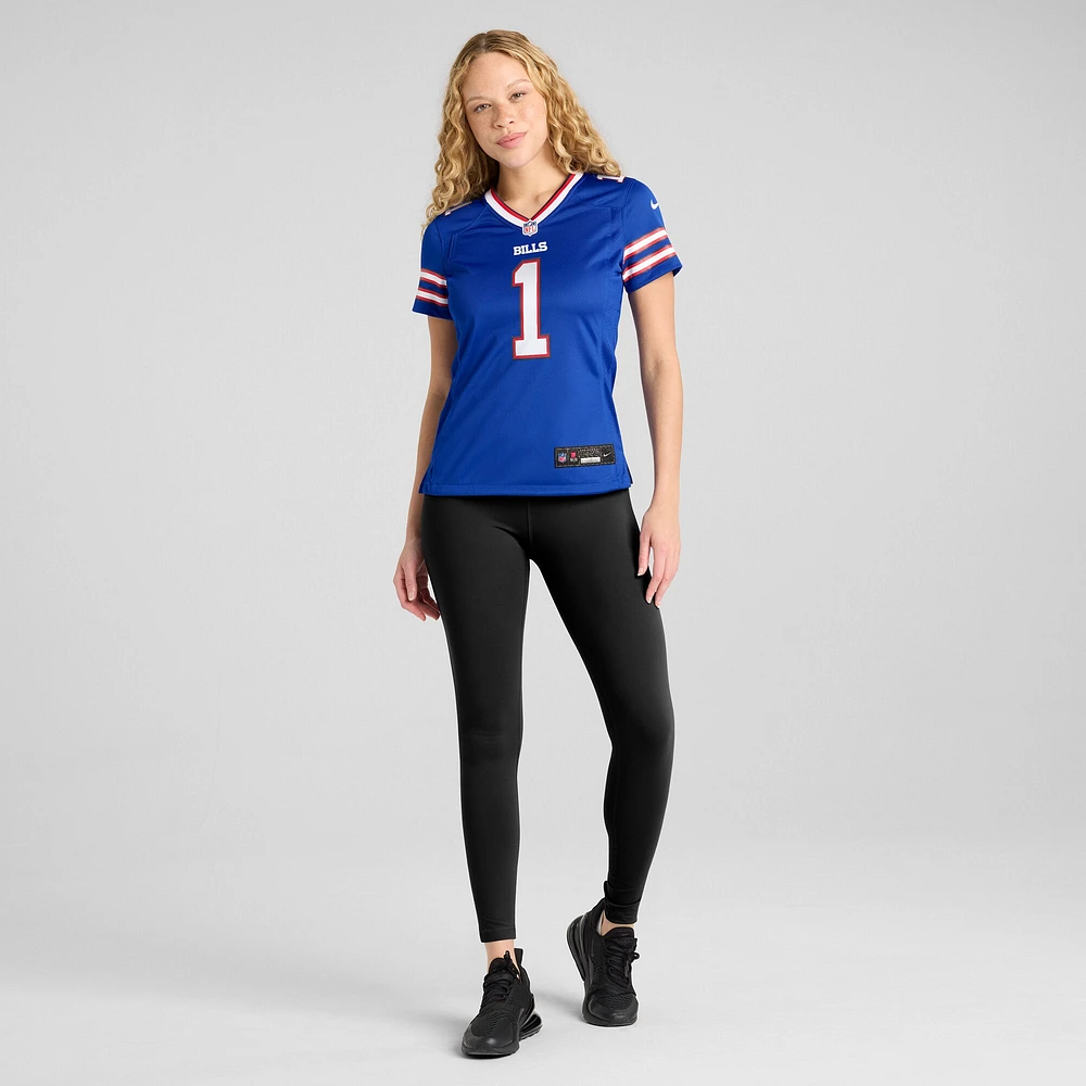 Women's Nike Number 1 Mom Royal Buffalo Bills Game Jersey