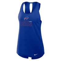 Débardeur Performance Nike Royal Buffalo Bills grande taille pour Femme