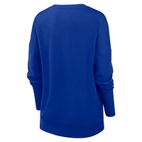 Nike Royal Buffalo Bills Rewind Playback pour femme - T-shirt à manches longues