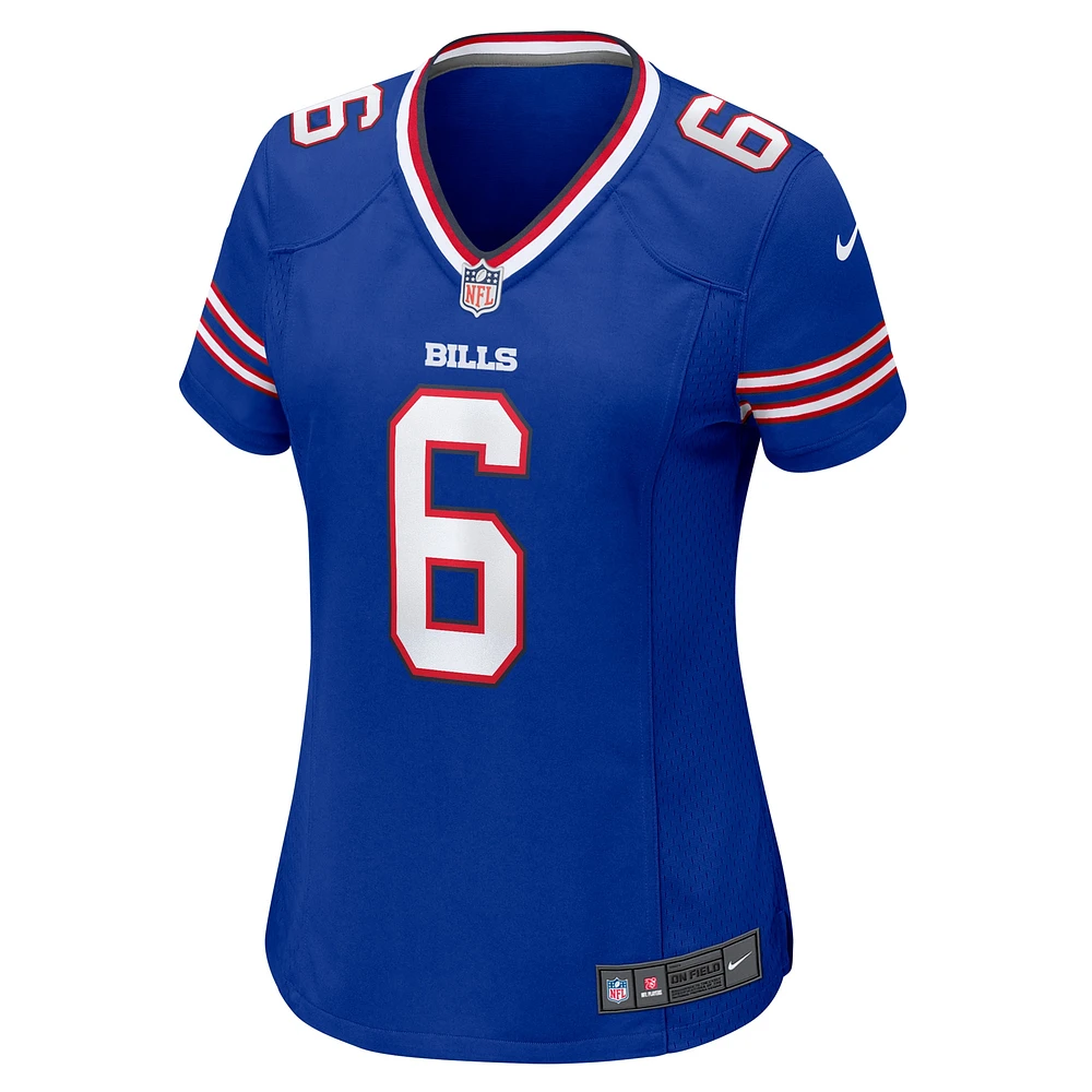 Women's Nike Shane Buechele  Royal Buffalo Bills Team Game Jersey