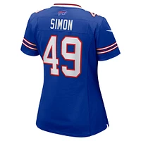Women's Nike Shayne Simon  Royal Buffalo Bills Game Jersey