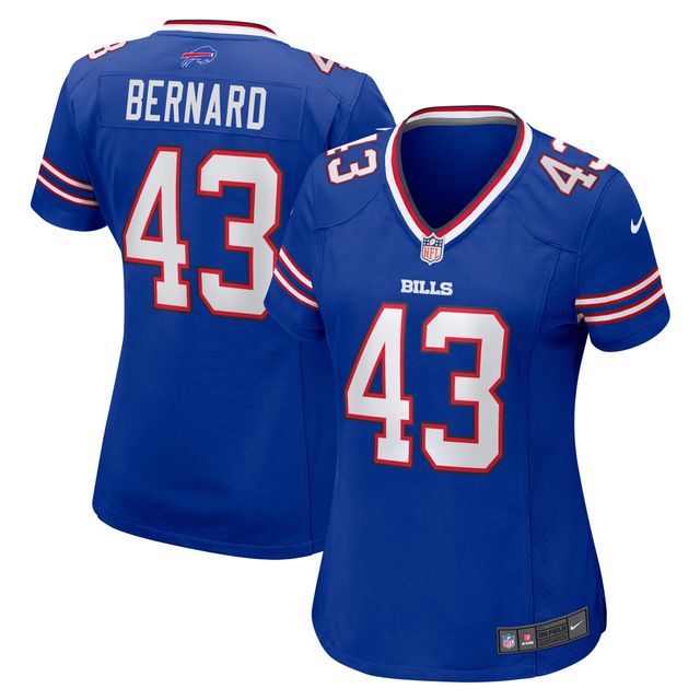 Maillot Nike Terrel Bernard Royal Buffalo Bills Game Player pour femme