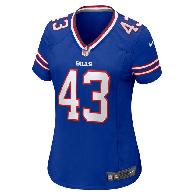 Maillot Nike Terrel Bernard Royal Buffalo Bills Game Player pour femme