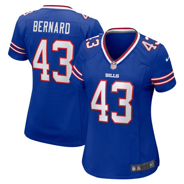 Maillot Nike Terrel Bernard Royal Buffalo Bills Game Player pour femme