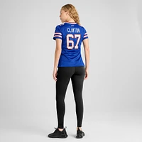 Women's Nike Travis Clayton  Royal Buffalo Bills Game Jersey