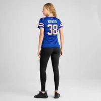 Women's Nike Tre Norwood  Royal Buffalo Bills Team Game Jersey