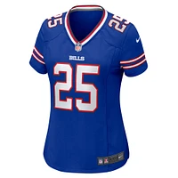 Women's Nike Tyrel Dodson  Royal Buffalo Bills Team Game Jersey