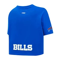 V110751 Bills 17 Josh Allen Joueur féminin N&N Boxy SST TEELADNUM FBBA410595-RYB