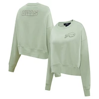 Women's Pro Standard  Olive Buffalo Bills Neutral Pullover Sweatshirt