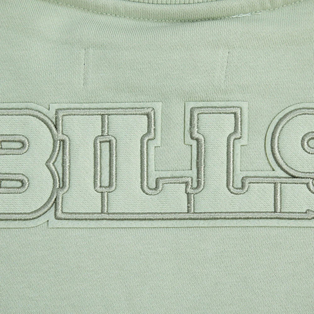 Women's Pro Standard  Olive Buffalo Bills Neutral Pullover Sweatshirt