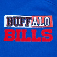 Women's Pro Standard Royal Buffalo Bills Split Logo Full-Zip Hoodie