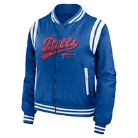 Women's WEAR by Erin Andrews Royal Buffalo Bills Bomber Full-Zip Jacket