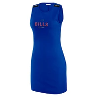 Women's WEAR by Erin Andrews x Gracie Hunt Royal Buffalo Bills Ribbed Tank Dress