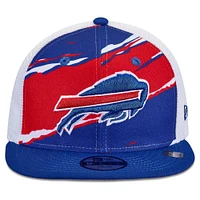 Youth New Era Royal Buffalo Bills Tear 9FIFTY Trucker Snapback Hat
