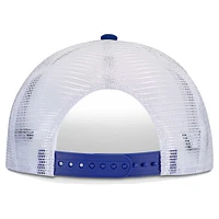 Youth New Era Royal Buffalo Bills Tear 9FIFTY Trucker Snapback Hat
