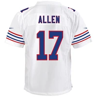 Youth Nike Josh Allen White Buffalo Bills Alternate Game Jersey