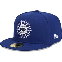 Men's New Era Navy Buffalo Bisons Theme Nights Local  59FIFTY Fitted Hat