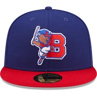 Men's New Era Royal Buffalo Bisons Authentic Collection 59FIFTY Fitted Hat