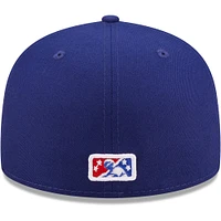 Men's New Era Royal Buffalo Bisons Authentic Collection 59FIFTY Fitted Hat