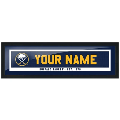 Buffalo Sabres - 6'' x 22'' Team Personalization Picture Frame