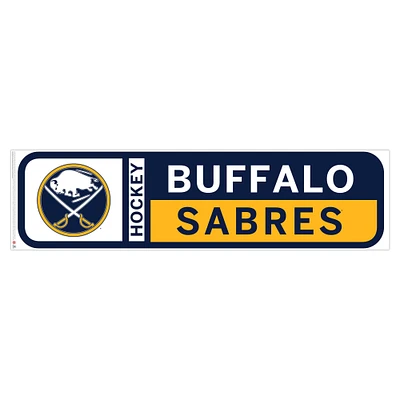 Buffalo Sabres - 90'' x 23'' Team Logo Repositionable Wall Decal