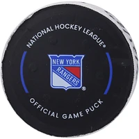 Casey Mittelstadt Buffalo Sabres Game-Used Goal Puck from April 10, 2023 vs. New York Rangers