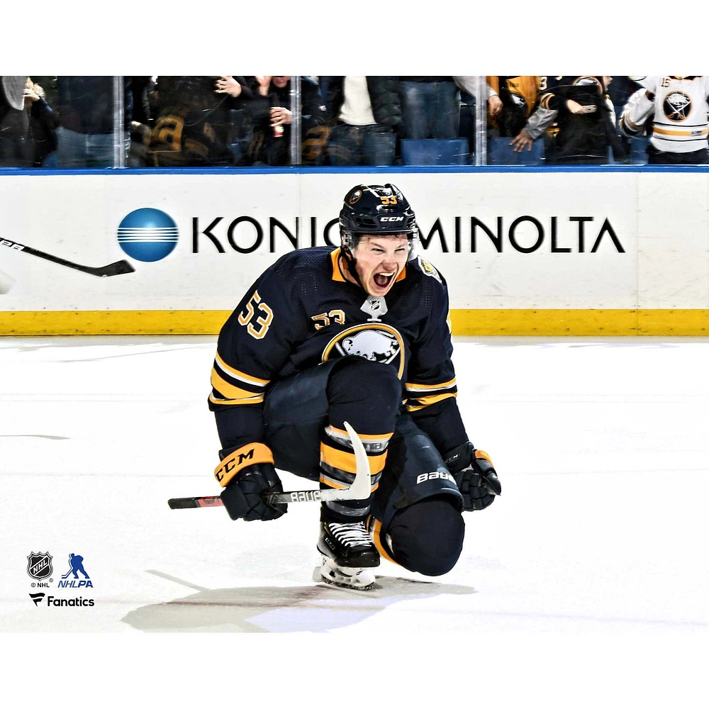 Jeff Skinner Buffalo Sabres Unsigned Goal Celebration Photograph