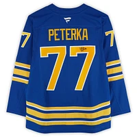 JJ Peterka Buffalo Sabres Autographed Royal Fanatics Premium Jersey