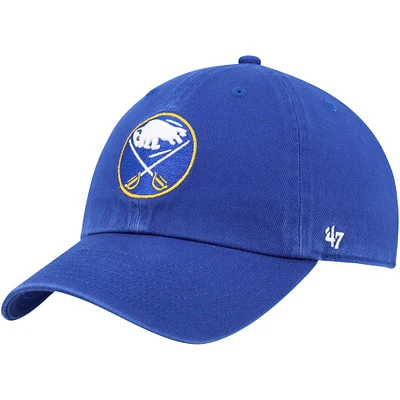 Casquette réglable Clean Up '47 Royal Buffalo Sabres pour homme