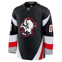 Men's Fanatics Black Buffalo Sabres Alternate Premium Custom Jersey