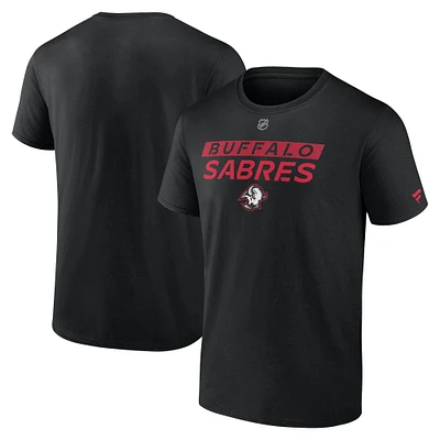 T-shirt à manches courtes en coton pour homme FA24 AP Alt des Sabres V110793 127A NHL NUT TEEMENSCR MA86-127A-2GV-EX0 # 11