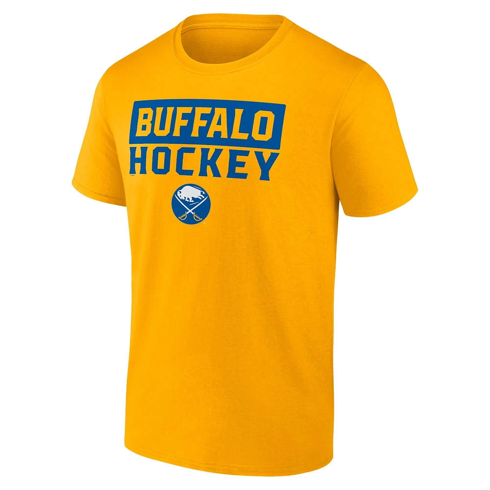 Men's Fanatics Buffalo Sabres Serve T-Shirt Combo Pack
