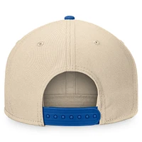 Men's Fanatics Cream/Royal Buffalo Sabres Goalaso Snapback Hat