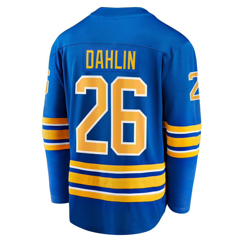 Men's Fanatics Rasmus Dahlin Royal Buffalo Sabres Home Breakaway Jersey