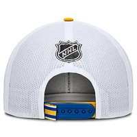 Men's Fanatics Royal/White Buffalo Sabres Authentic Pro Rink Trucker Hat