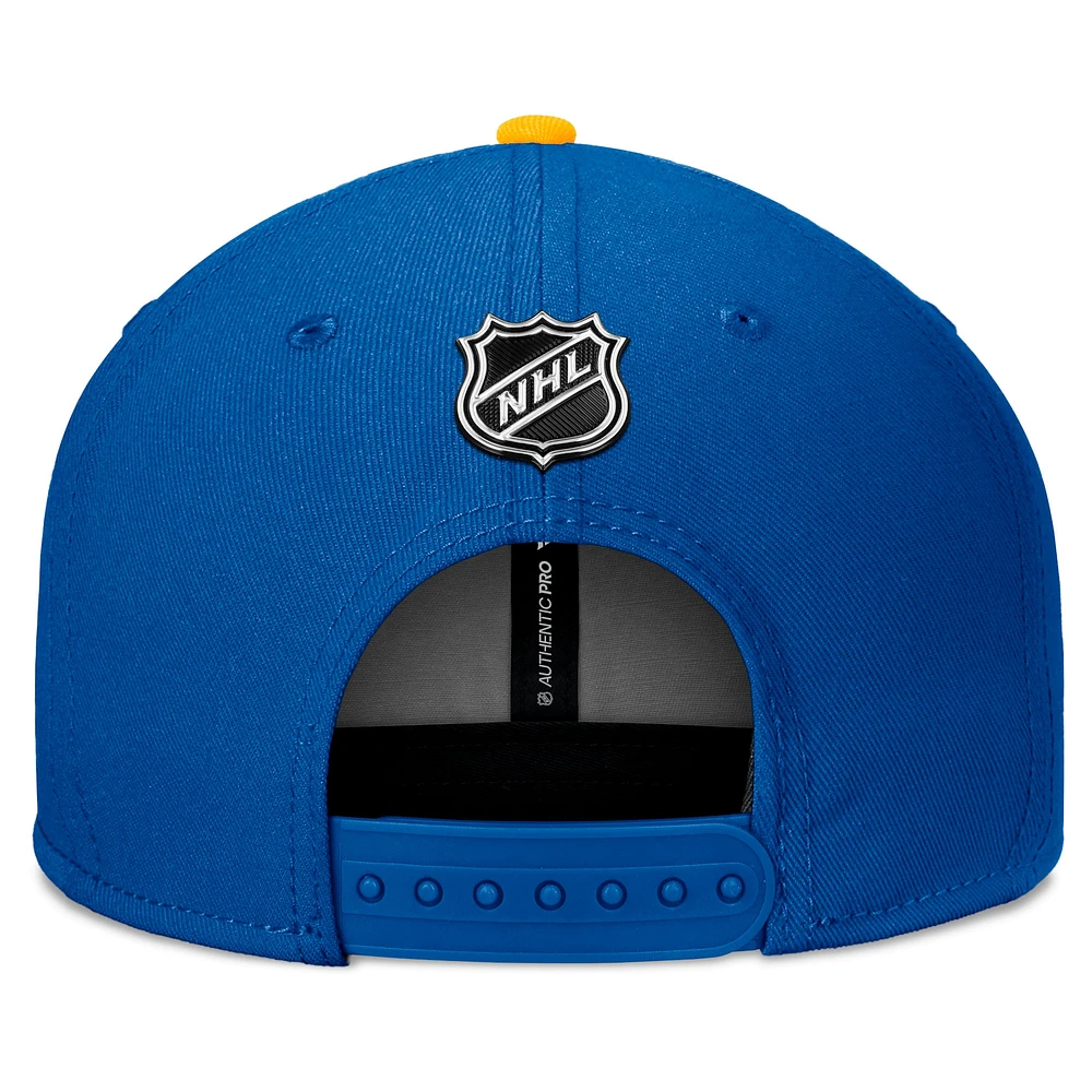 Men's Fanatics Royal Buffalo Sabres 2024 NHL Draft Snapback Hat