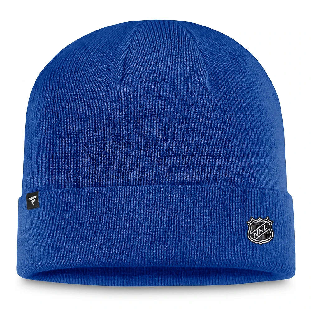 Men's Fanatics  Royal Buffalo Sabres Authentic Pro Cuffed Knit Hat