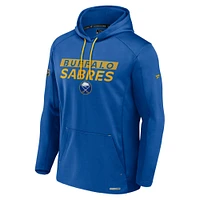 Men's Fanatics  Royal Buffalo Sabres Authentic Pro Rink Fleece Pullover Hoodie