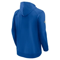 Men's Fanatics  Royal Buffalo Sabres Authentic Pro Rink Fleece Pullover Hoodie
