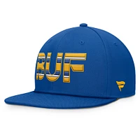 Men's Fanatics Royal Buffalo Sabres Authentic Pro Rink Snapback Hat