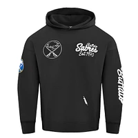 Men's Pro Standard  Black Buffalo Sabres Paint the City Pullover Hoodie
