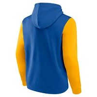 Men's Royal Buffalo Sabres Deliver Fleece Pullover Hoodie